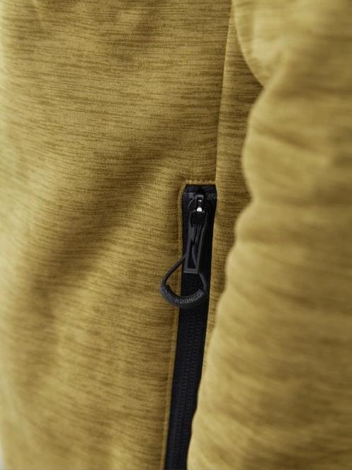 Fundango Jefferson Fleece Jacket férfi polár pulóver zöld színben 6