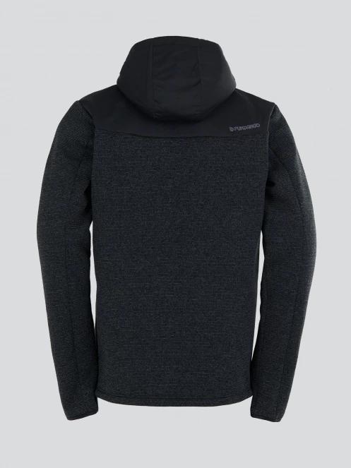 Fundango Ashford Insulated Fleece Jacket férfi polár pulóver szürke színben 4