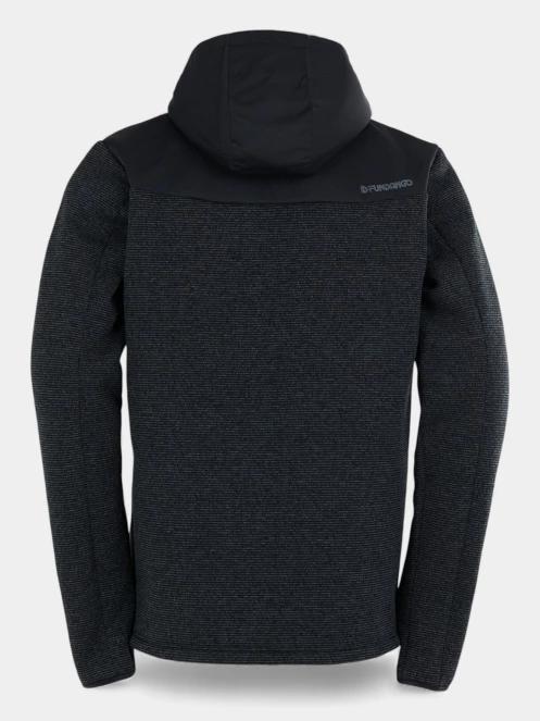 Fundango Ashford Insulated Fleece Jacket férfi polár pulóver szürke színben 4