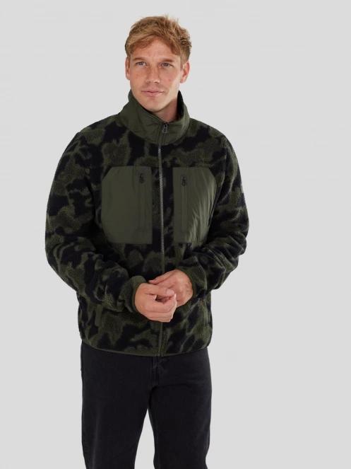 Fundango Haven Hybrid Jacket férfi hibrid felső fekete színben 5