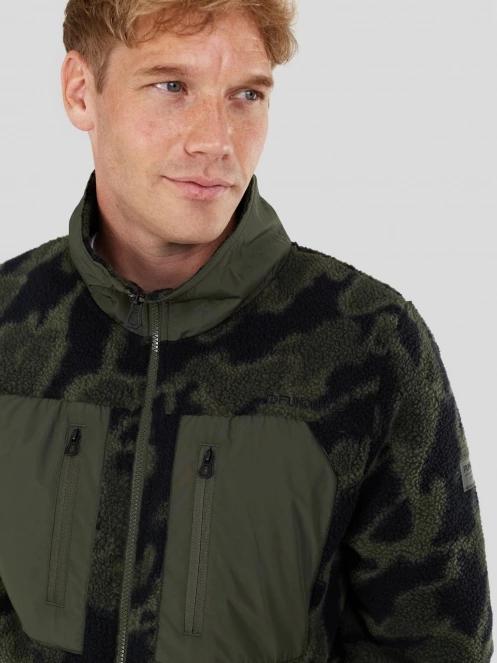 Fundango Haven Hybrid Jacket férfi hibrid felső fekete színben 6