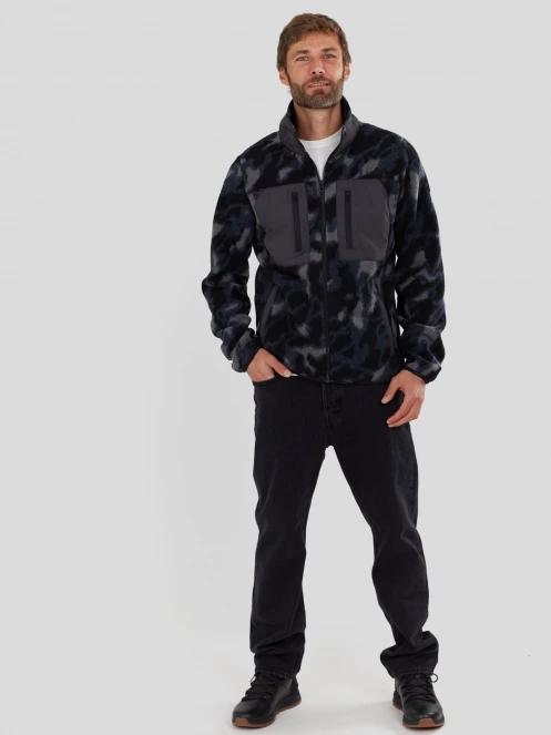 Fundango Haven Hybrid Jacket férfi hibrid felső fekete színben 4