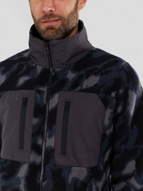 Fundango Haven Hybrid Jacket férfi hibrid felső fekete színben 6