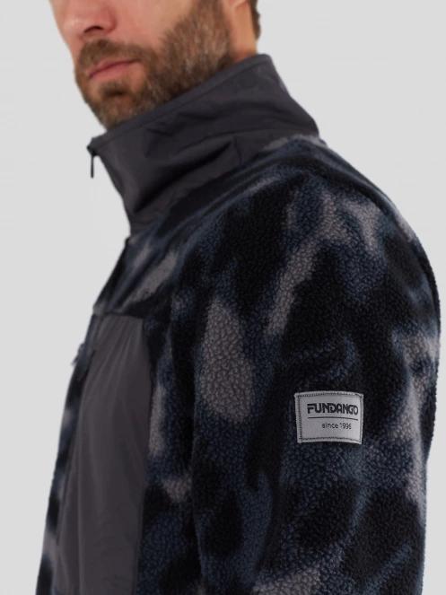 Fundango Haven Hybrid Jacket férfi hibrid felső fekete színben 7