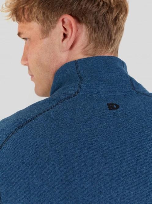 Fundango Jeffrey Fullzip Fleece férfi polár pulóver sötétkék színben 5