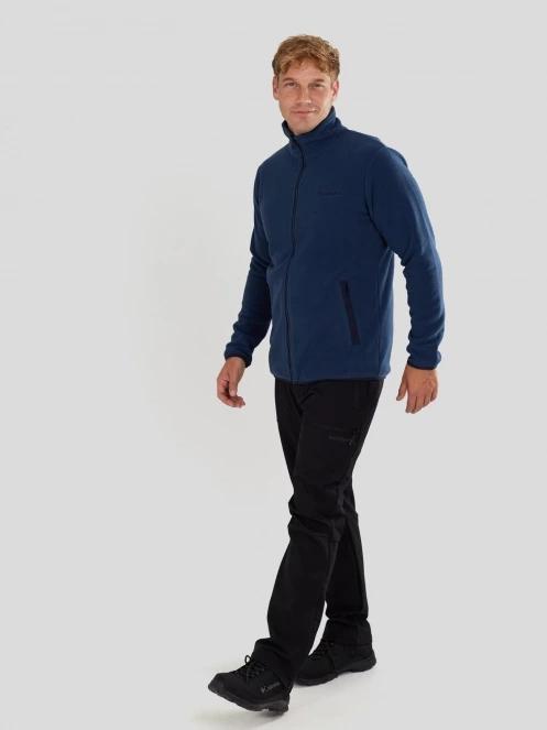 Fundango Nestor II Fleece Jacket férfi polár pulóver sötétkék színben 4
