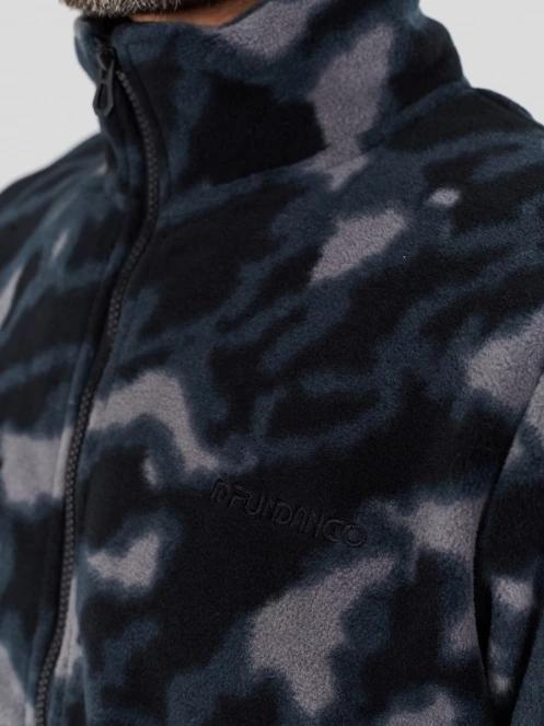 Fundango Nestor II Fleece Jacket férfi polár pulóver szürke színben 8