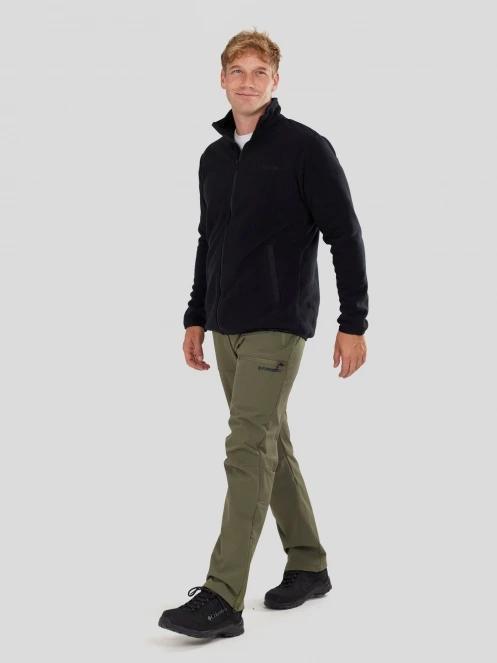 Fundango Nestor II Fleece Jacket férfi polár pulóver fekete színben 4