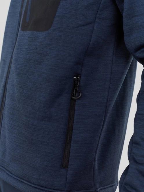 Fundango Revolution Fullzip Fleece férfi polár pulóver sötétkék színben 8