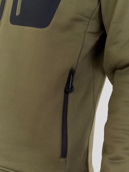 Fundango Revolution Fullzip Fleece férfi polár pulóver zöld színben 7