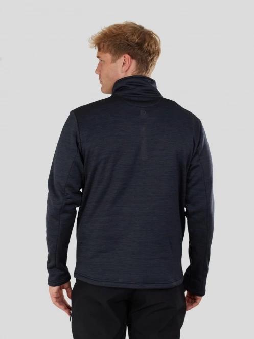 Fundango Revolution Fullzip Fleece férfi polár pulóver fekete színben 3