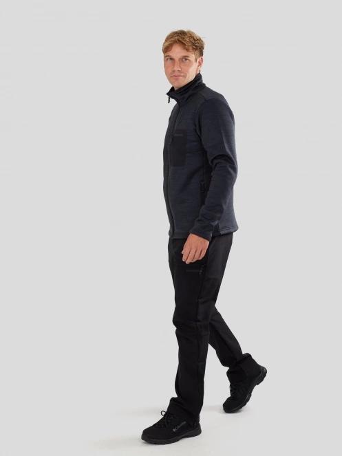 Fundango Revolution Fullzip Fleece férfi polár pulóver fekete színben 4
