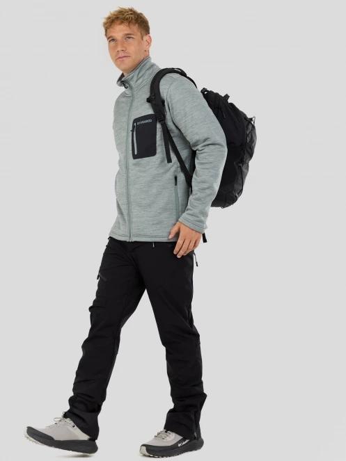 Fundango Revolution Fleece Jacket férfi polár pulóver zöld színben 4
