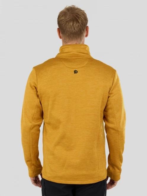 Fundango Revolution Fleece Jacket férfi polár pulóver sárga színben 3
