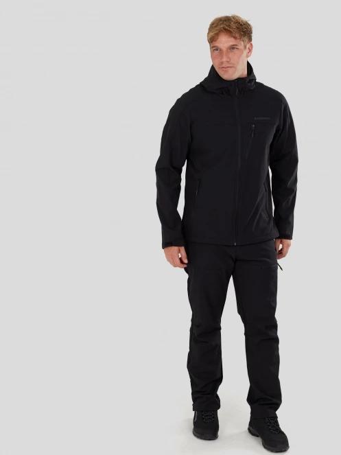 Fundango Fairbanks Softhsell Jacket férfi softshell kabát fekete színben 4