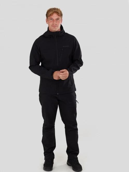 Fundango Fairbanks Softhsell Jacket férfi softshell kabát fekete színben 5