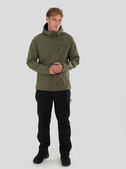 Fundango Fairbanks Softshell Jacket férfi softshell kabát oliva színben 4