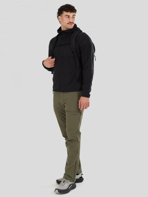 Fundango Nagano Full Zip Hoodie férfi hibrid felső fekete színben 9