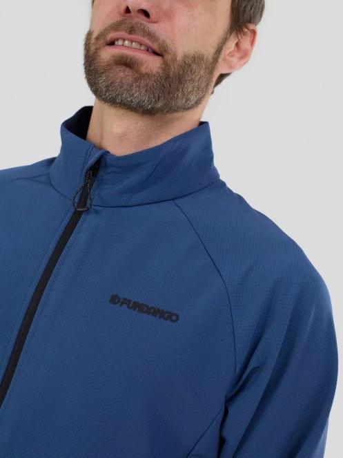 Fundango Ocean Hybrid Fleece férfi hibrid felső sötétkék színben 6