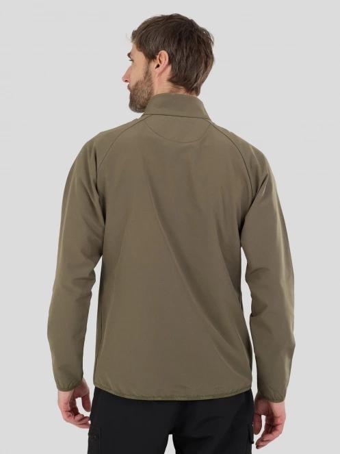 Fundango Ocean Hybrid Fleece férfi hibrid felső zöld színben 3