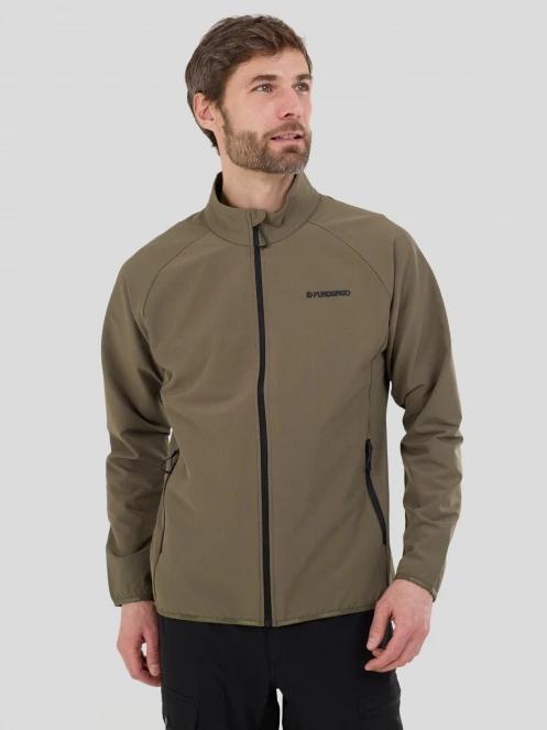 Fundango Ocean Hybrid Fleece férfi hibrid felső zöld színben 5