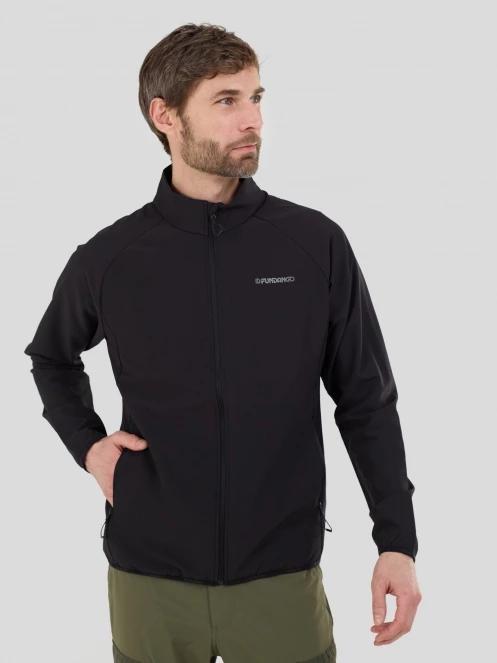 Fundango Ocean Hybrid Fleece férfi hibrid felső fekete színben 2