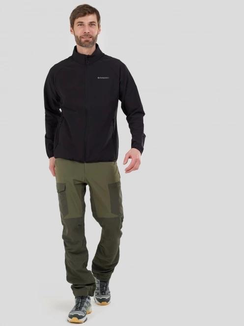 Fundango Ocean Hybrid Fleece férfi hibrid felső fekete színben 4