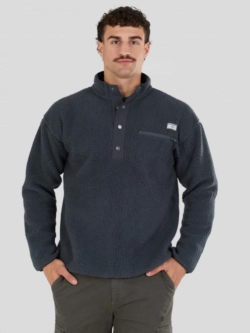 Fundango Phoenix Fleece Jacket férfi polár pulóver szürke színben 2