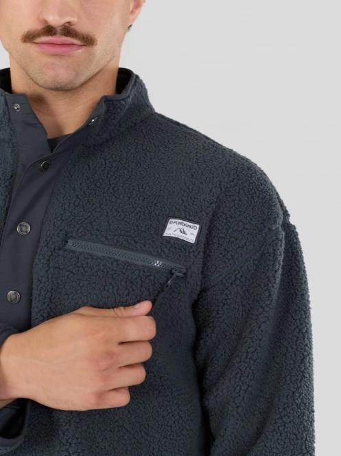 Fundango Phoenix Fleece Jacket férfi polár pulóver szürke színben 6