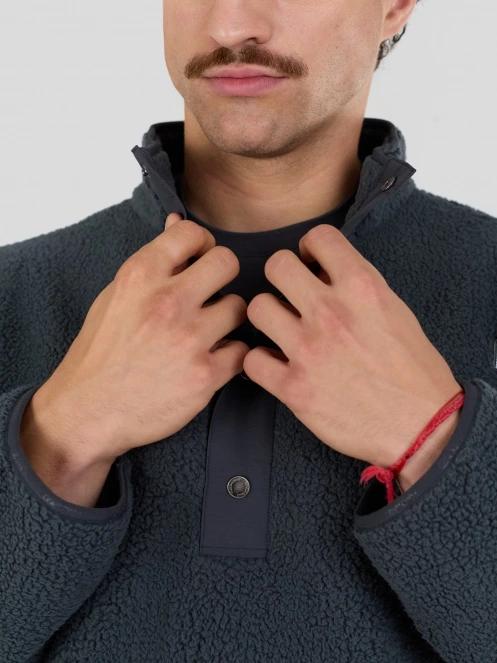 Fundango Phoenix Fleece Jacket férfi polár pulóver szürke színben 8