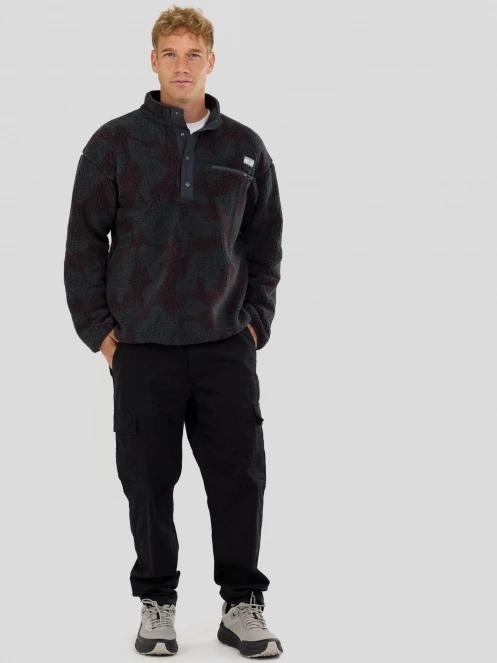 Fundango Phoenix Fleece Jacket férfi polár pulóver szürke színben 5