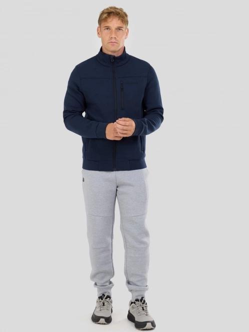 Fundango Soren Fleece Jacket férfi polár pulóver sötétkék színben 4