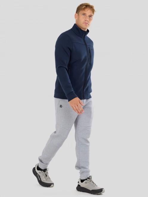 Fundango Soren Fleece Jacket férfi polár pulóver sötétkék színben 5
