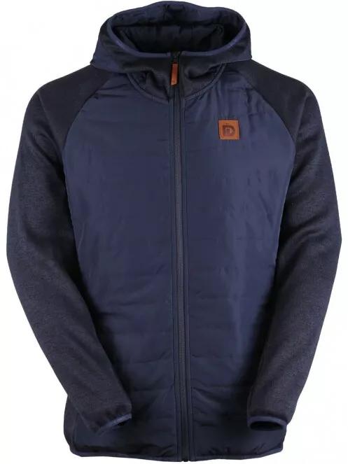 Fundango OBSIDIAN Hybrid Jacket férfi polár pulóver sötétkék színben 5
