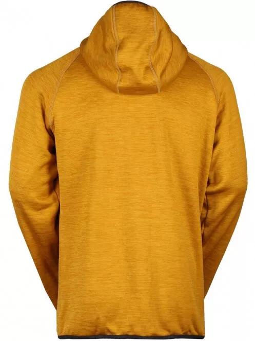 Fundango HERMON Hooded Fleece férfi polár pulóver narancssárga színben 7
