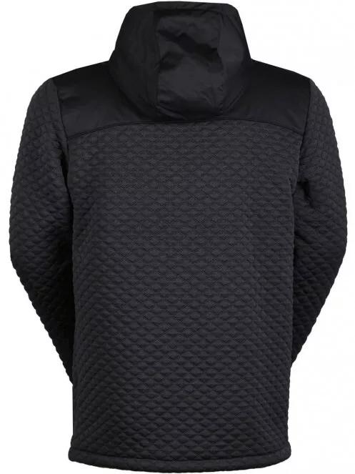 Fundango ASHFORD Insulated Fleece Jacket férfi kapucnis pulóver fekete színben 6