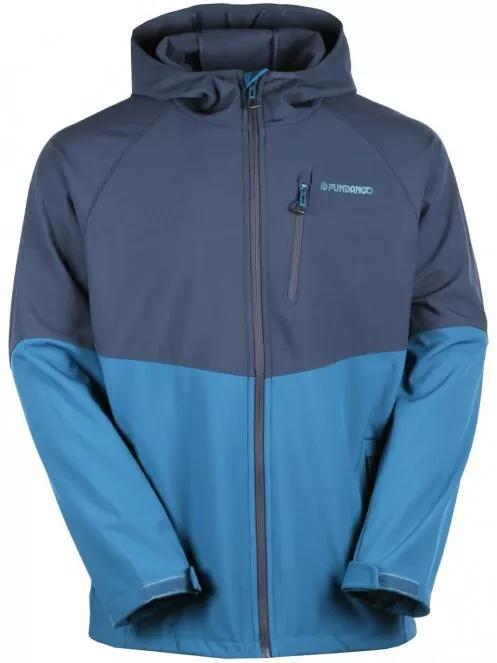 Fundango COOPER Softshell Jacket férfi polár pulóver sötétkék színben 4
