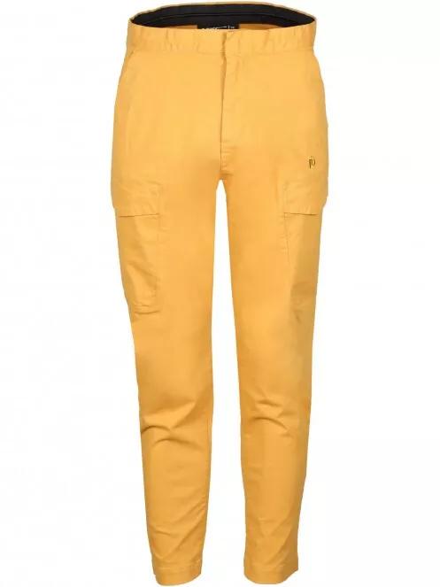 Fundango Arbor Cargo Pants férfi cargo nadrág sárga színben 4