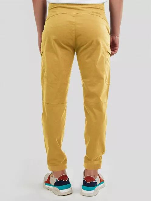 Fundango Arbor Cargo Pants férfi cargo nadrág sárga színben 3