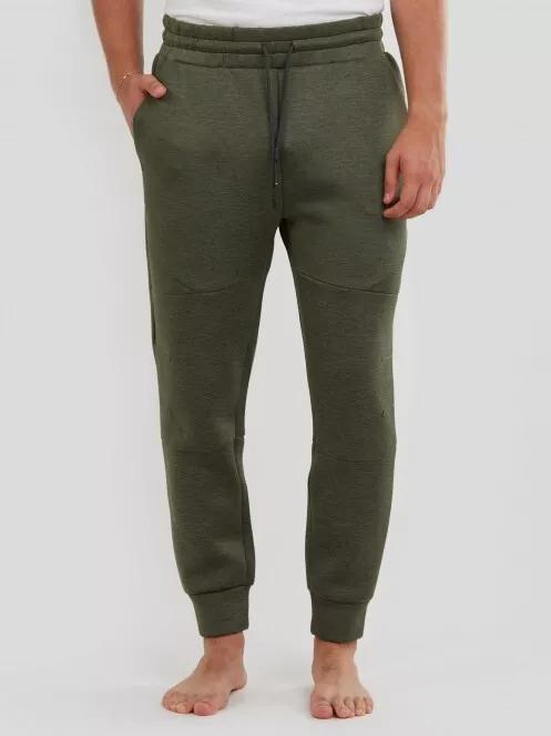 Fundango Blake Sweatpants férfi tréning nadrág oliva színben 2