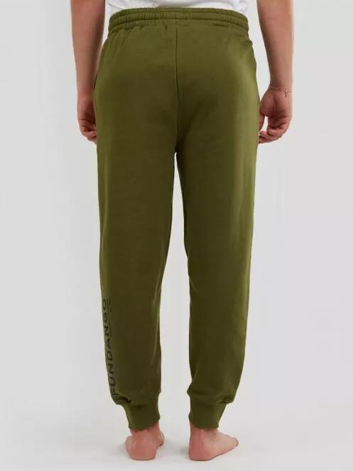 Fundango Moris Jogger Pant férfi tréning nadrág oliva színben 3