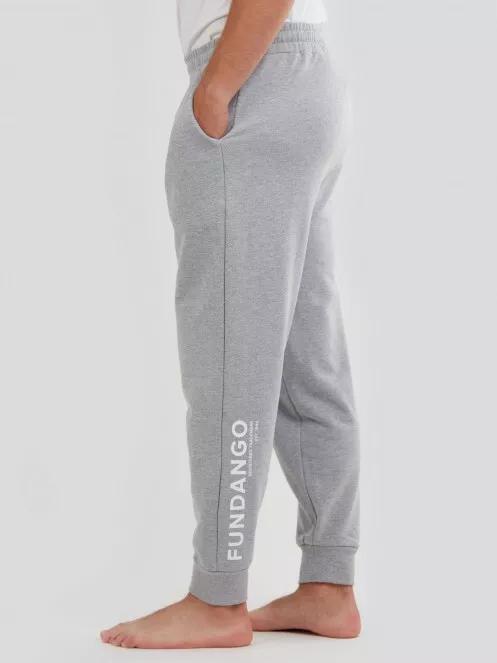 Fundango Moris Jogger Pant férfi tréning nadrág szürke színben 4