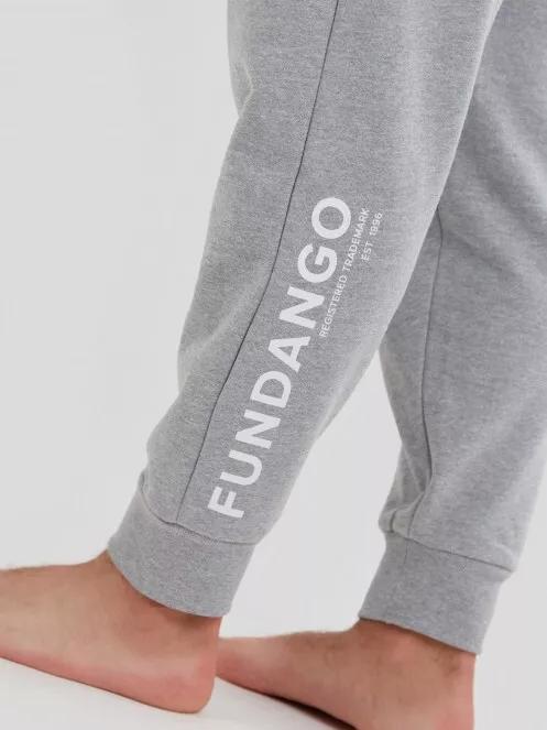 Fundango Moris Jogger Pant férfi tréning nadrág szürke színben 5