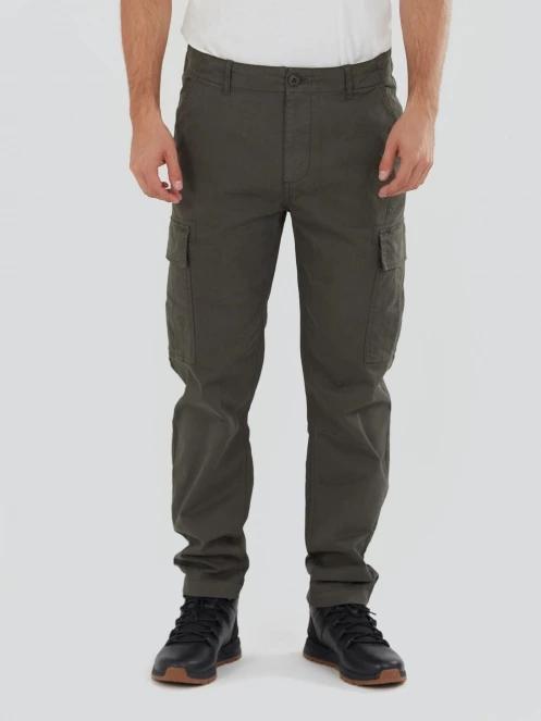 Fundango Chuck Cargo Pants férfi cargo nadrág oliva színben 2