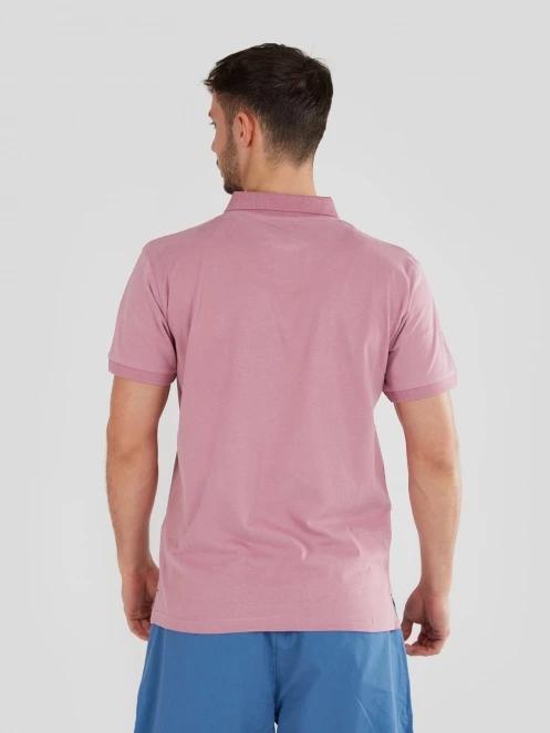 Fundango Incognito Mono Poloshirt férfi galléros póló lila színben 3