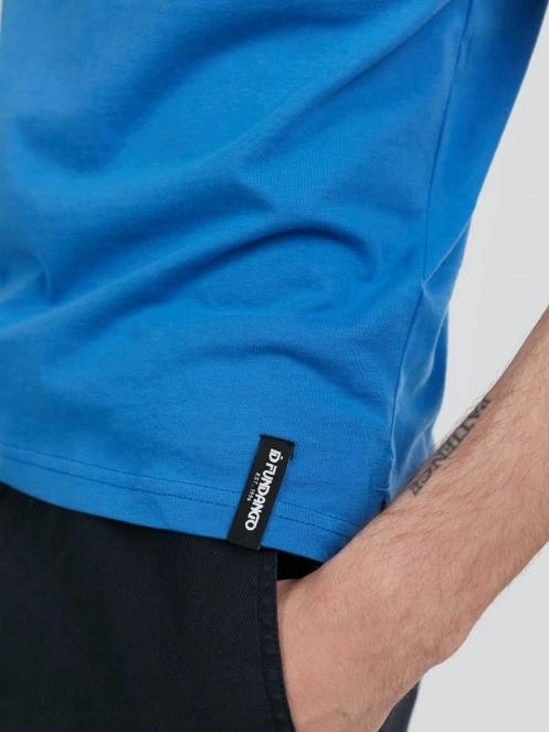 Fundango Incognito Mono Poloshirt férfi galléros póló világoskék színben 6