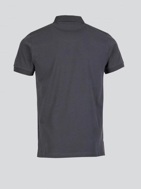 Fundango Incognito Mono Poloshirt férfi galléros póló szürke színben 9