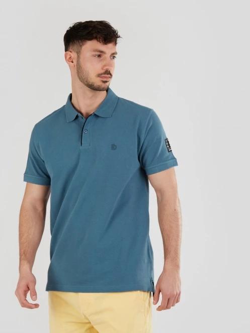 Fundango Molton Poloshirt férfi galléros póló zöld színben 2