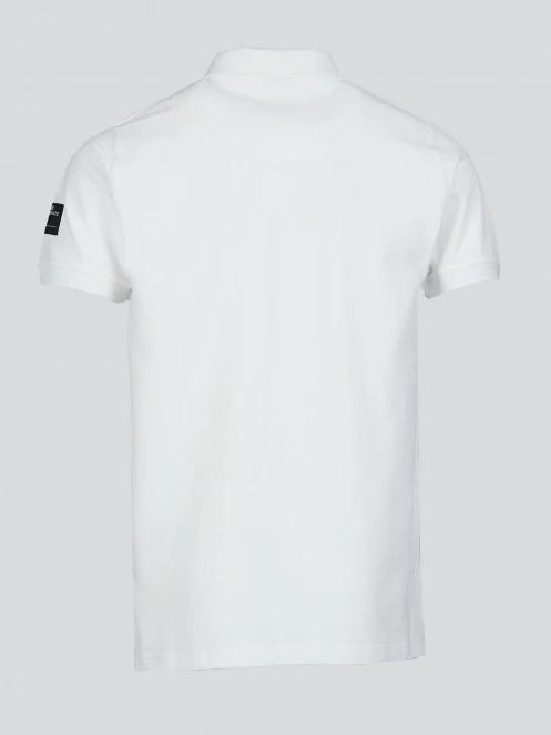 Fundango Insignia Poloshirt férfi galléros póló fehér színben 8