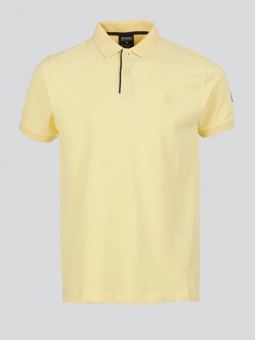 Fundango Insignia Poloshirt férfi galléros póló sárga színben 7